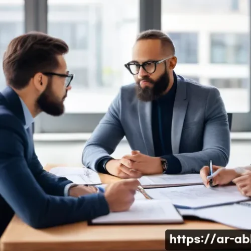 Home 11 장애인상담사 직장 내 팀워크 - **Prompt 1: Collaborative Case Discussion**
"A professional and warm meeting room. A diverse gro...